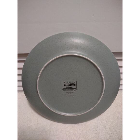 Noritake Colorwave green 8485 speckled stoneware 10.5" dinner plate only - Picture 2 of 8